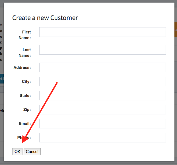 Customer Information Panel Hibbitts Auto Pro